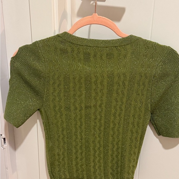 Sandro Green Crew Neck Sweater - bundle with matching pants - Picture 3 of 5